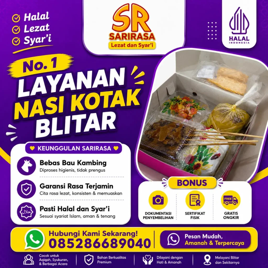 aqiqah dan catering blitar murah